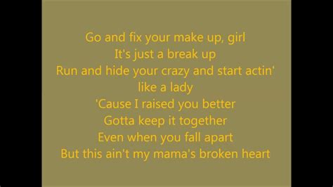 mama can you die from a broken heart lyrics
